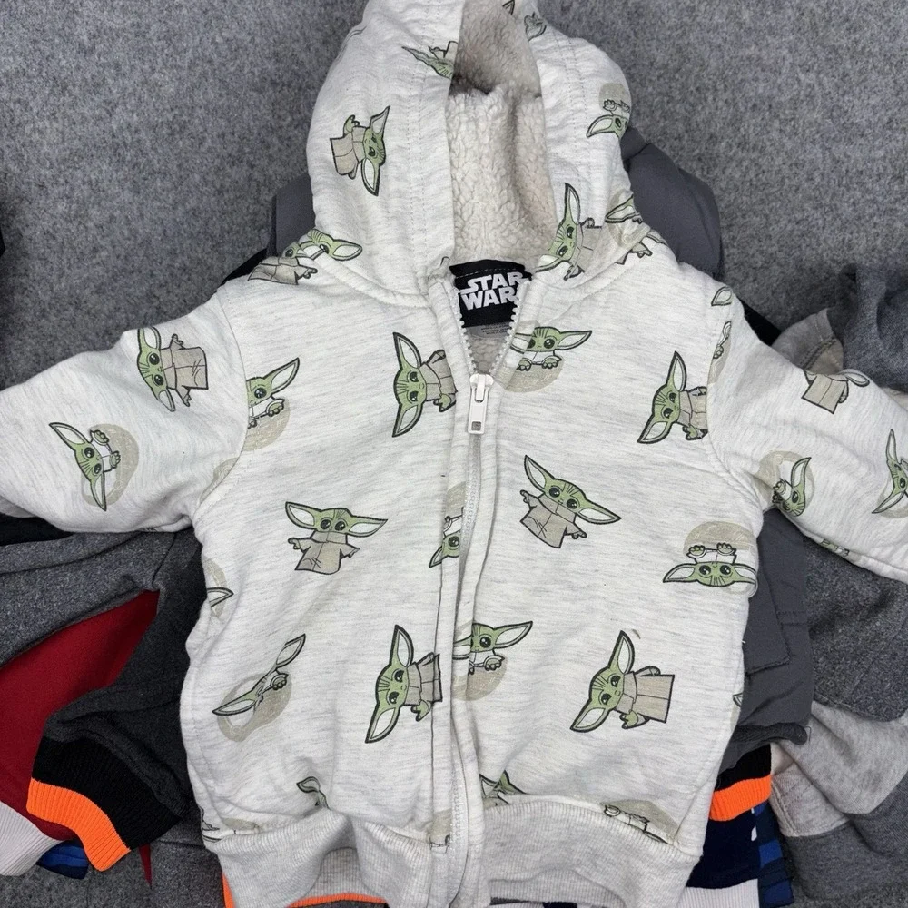 Boys 18M Jackets Hoodies Lot Of 16 Jordan Under Armour Ralph Lauren Winter Coat
